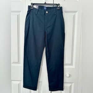GAP Navy Straight-Leg Chinos